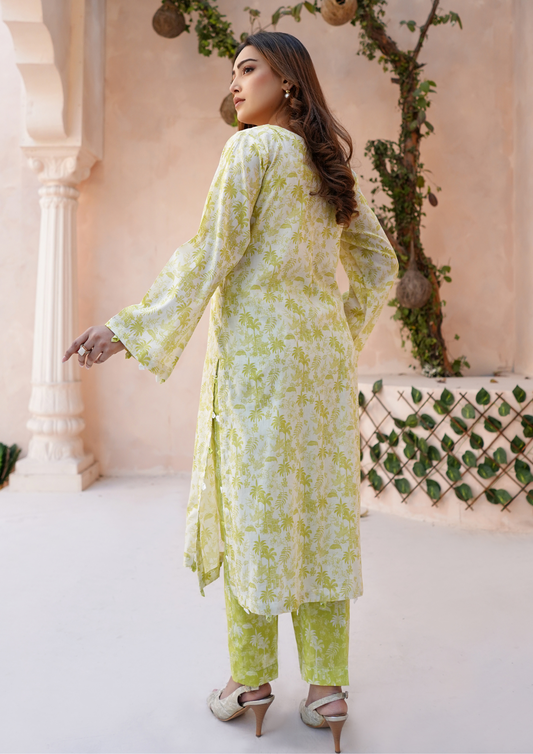 2Pc Embroidered & Digital Print Lawn JASHAN-S25-0052