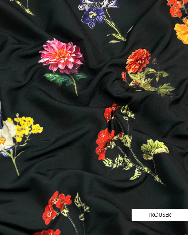 3pc Arabic Silk Lawn with Chifoon Dupatta ASCD-S25-0015