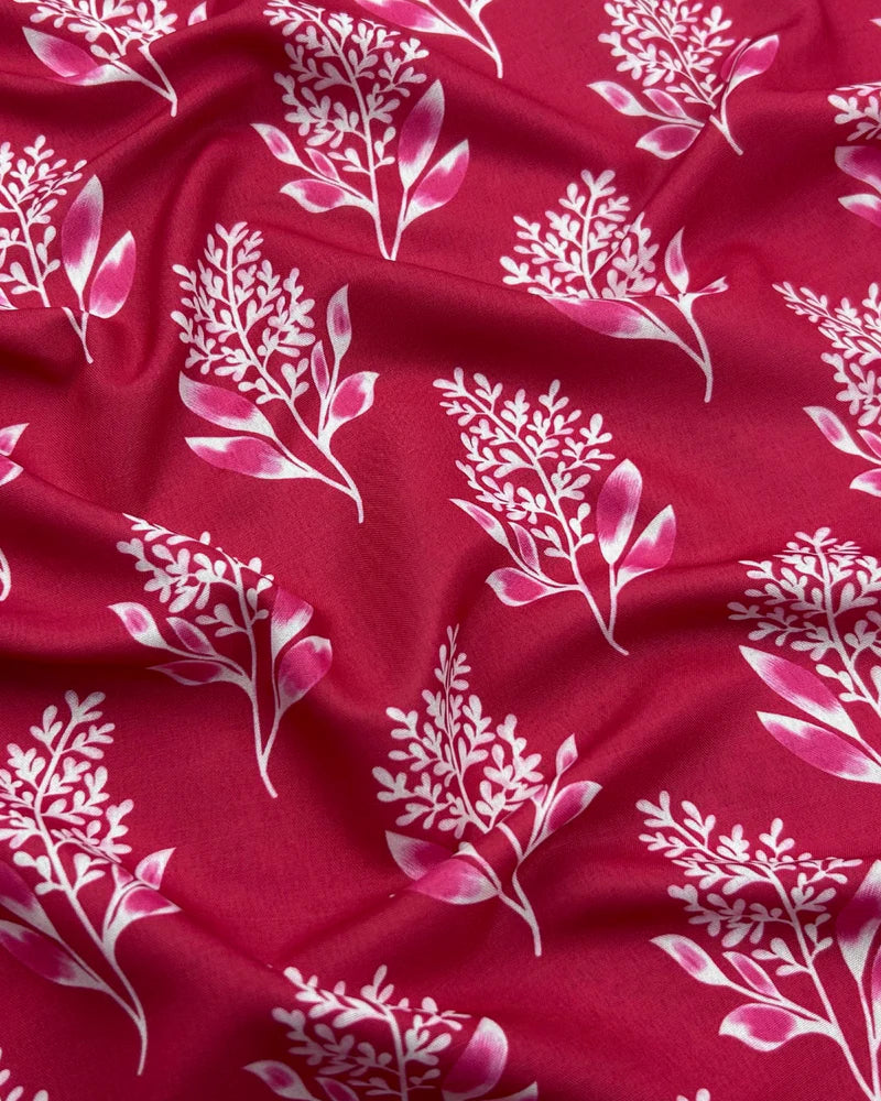 3pc Arabic Silk Lawn with Chifoon Dupatta ASCD-S25-0009