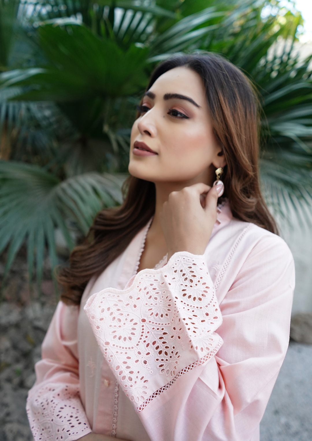 2Pc Schiffli Border Embroidered Lawn JASHAN-S25-0006