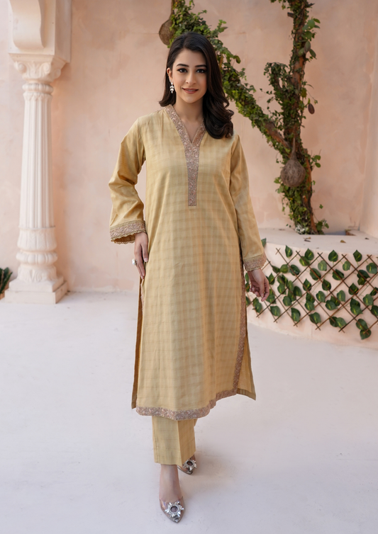 2Pc Embroidered Infinity Lawn JASHAN-S25-0013