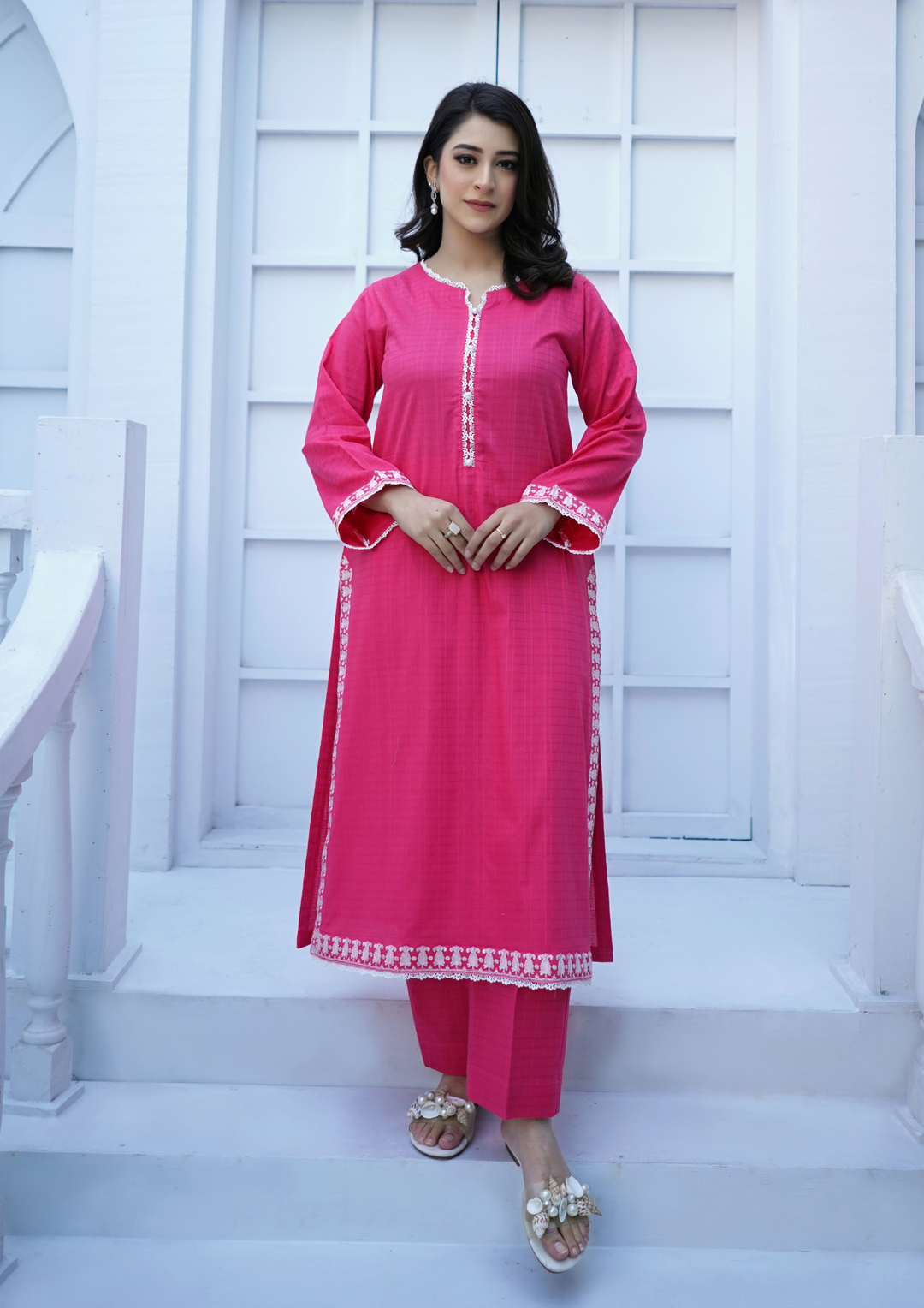 2Pc Embroidered Infinity Lawn JASHAN-S25-0014