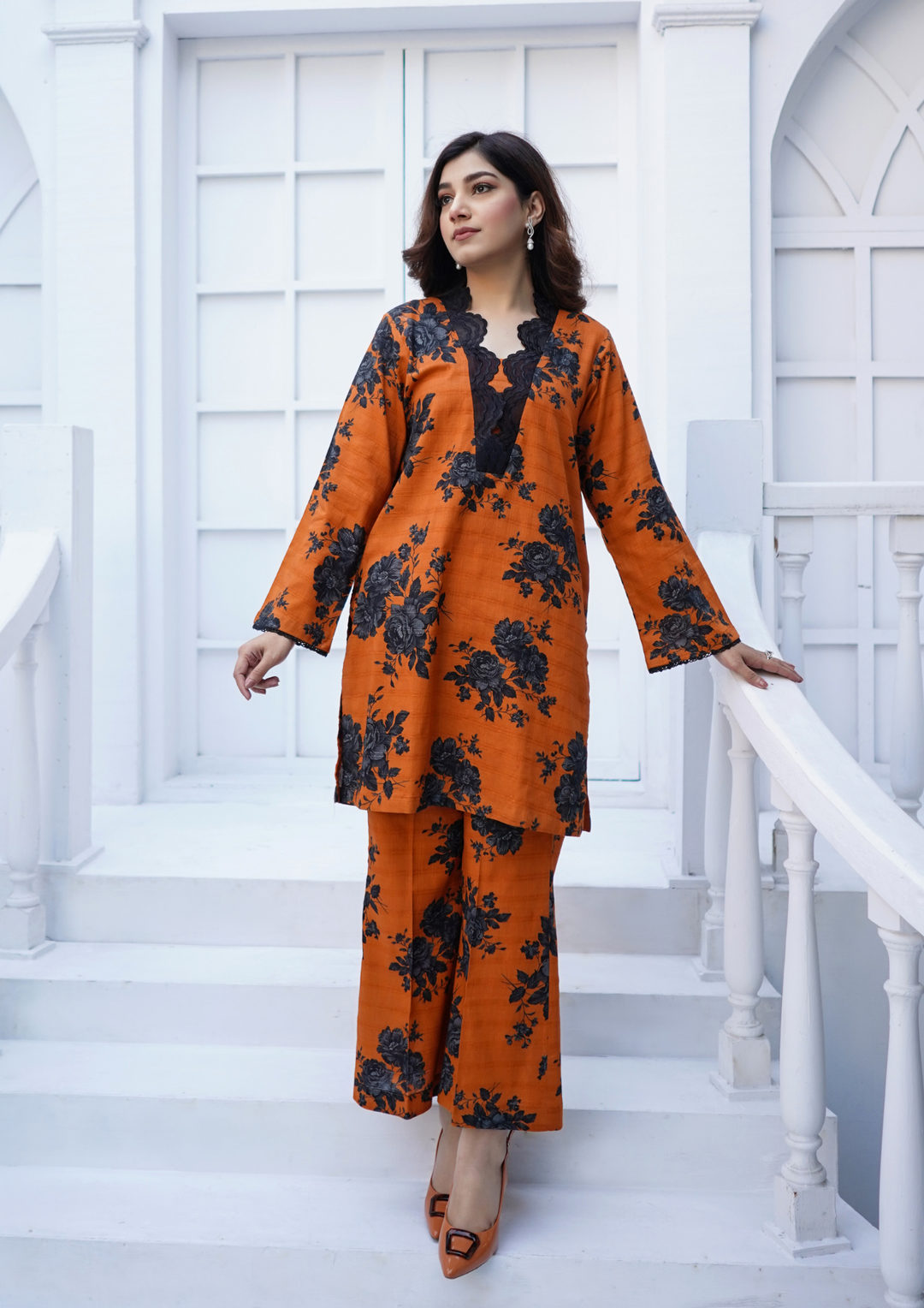 2Pc Digital Print Lawn JASHAN-S25-0044