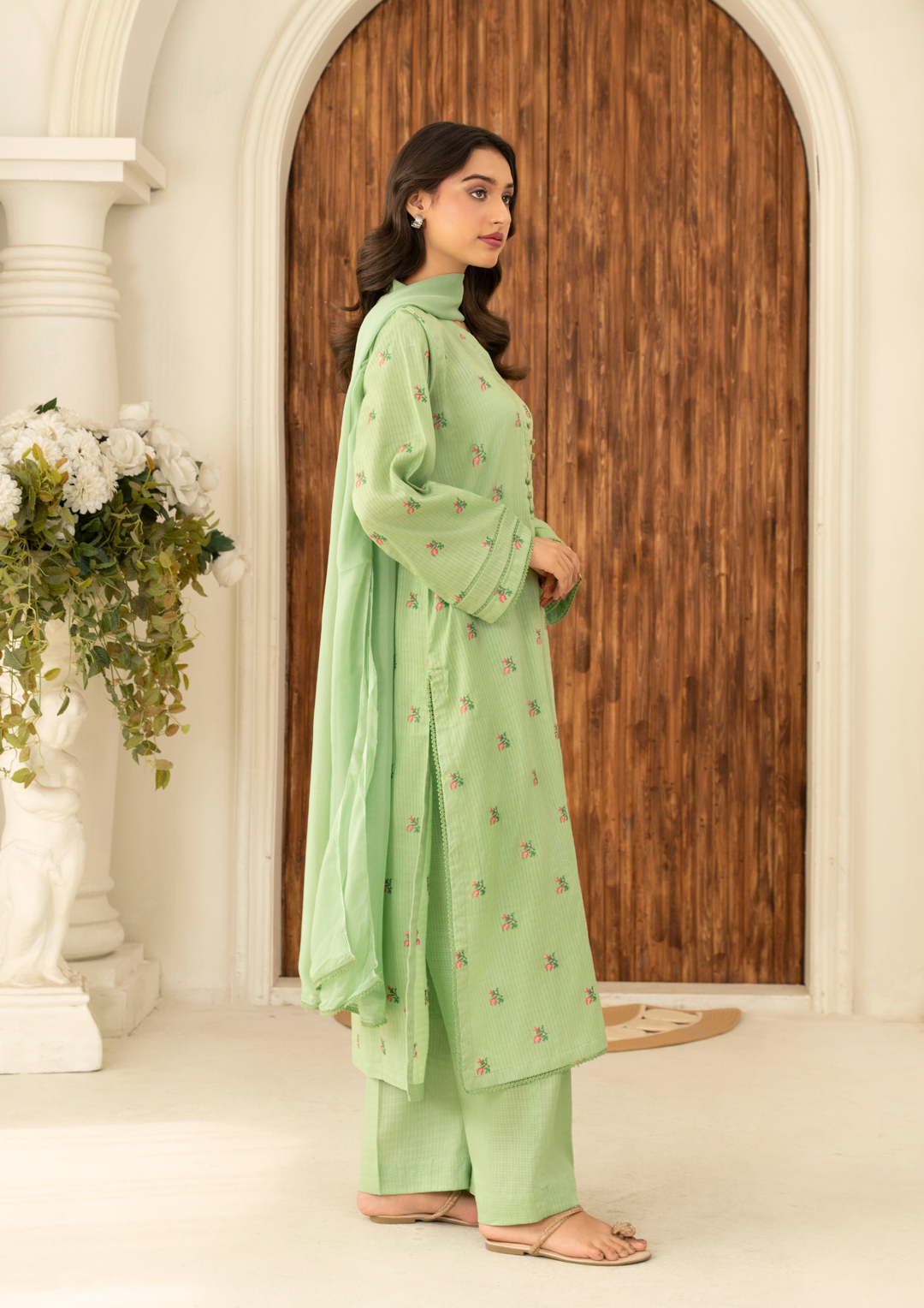 3Pc Embroidered Lawn FATAH-F25-0010