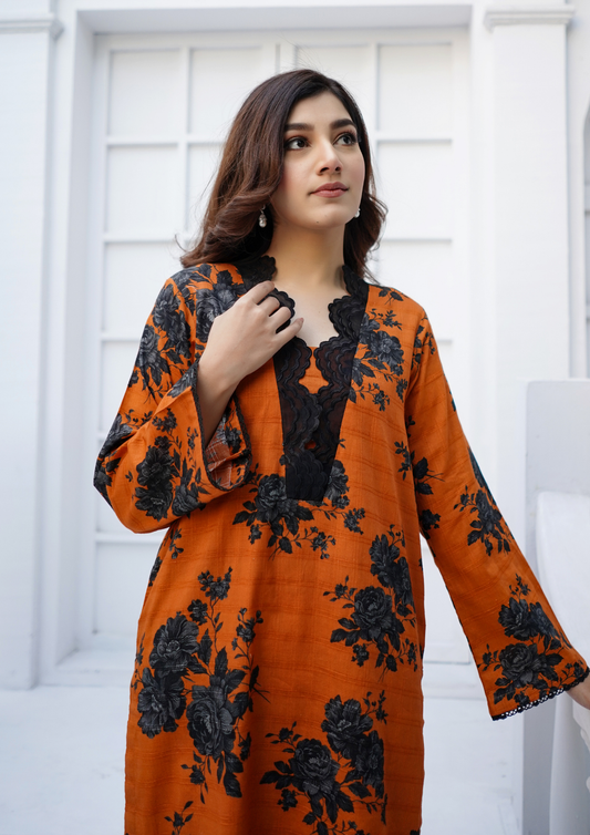 2Pc Digital Print Lawn JASHAN-S25-0044