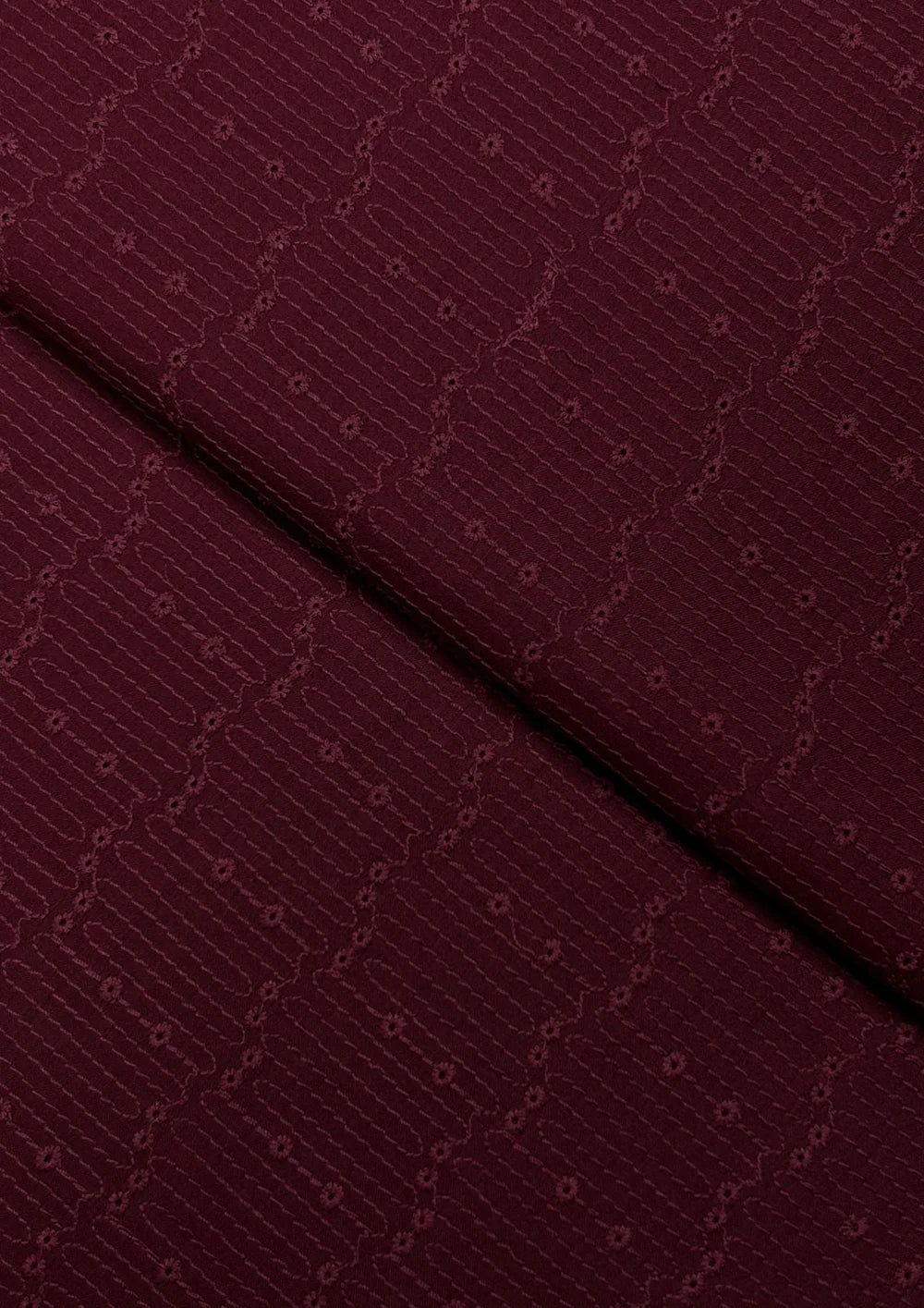 Chikankari Maroon CKC6