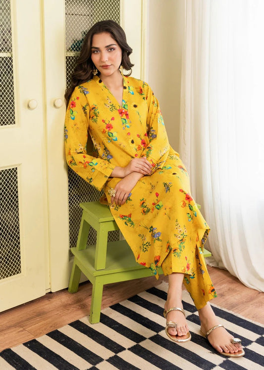 2Pc Digital Print Lawn GULMEENA-G25-0012