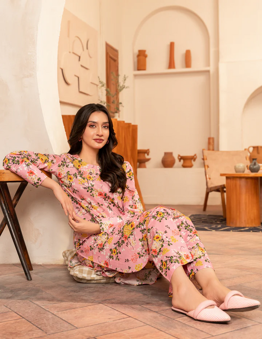 2Pc Digital Print Lawn GULMEENA-G25-0011