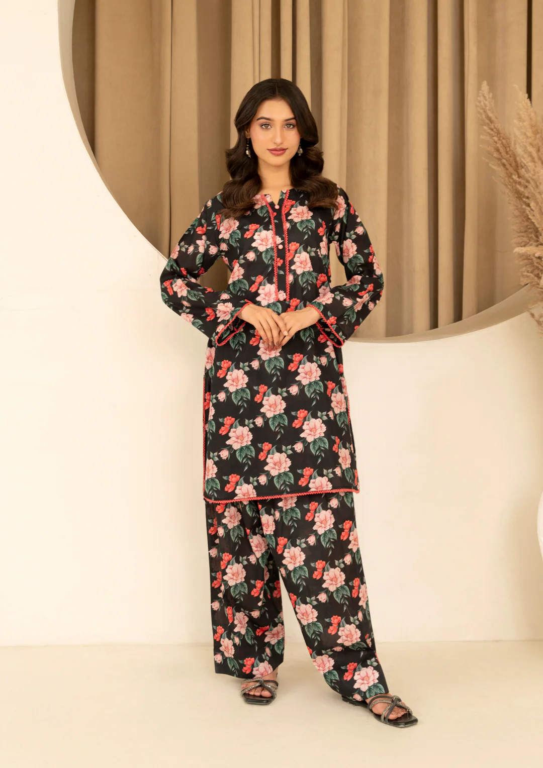 2Pc Digital Print Lawn with Shalwar GULMEENA-G25-0027