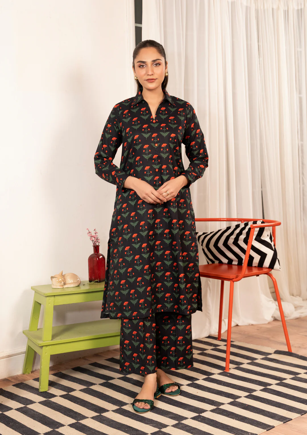 2Pc Digital Print Lawn GULMEENA-G25-0017