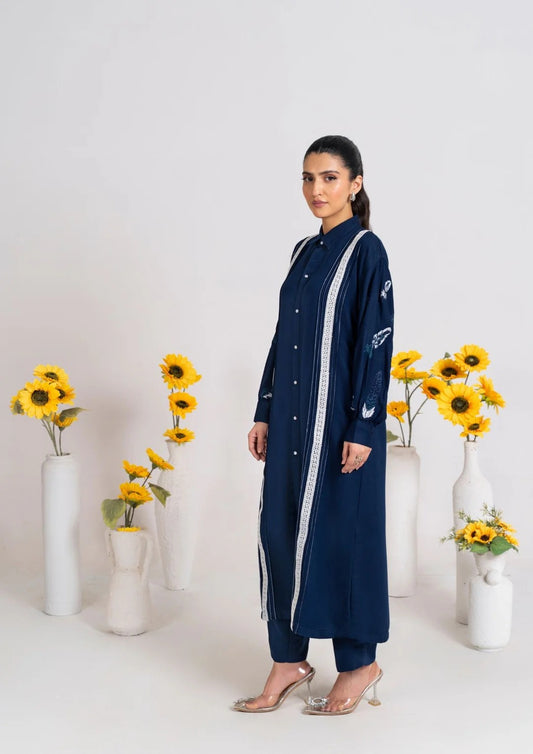 2Pc Embroidered Silk Karandi JUPITER-j25-0021