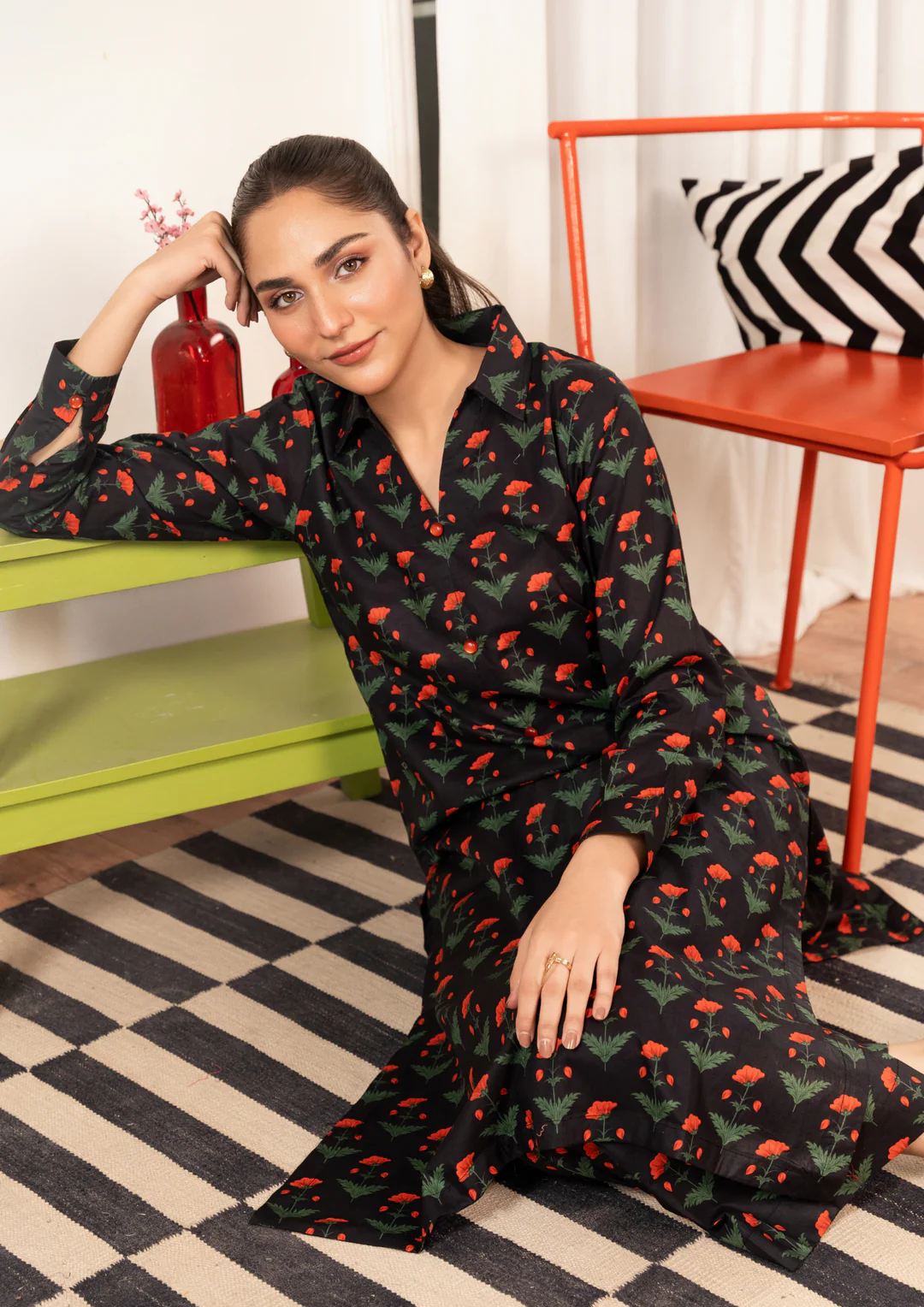 2Pc Digital Print Lawn GULMEENA-G25-0017