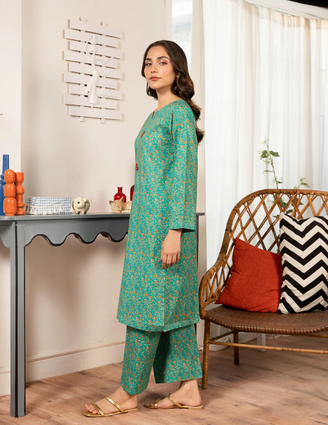 2Pc Digital Print Lawn GULMEENA-G25-0008