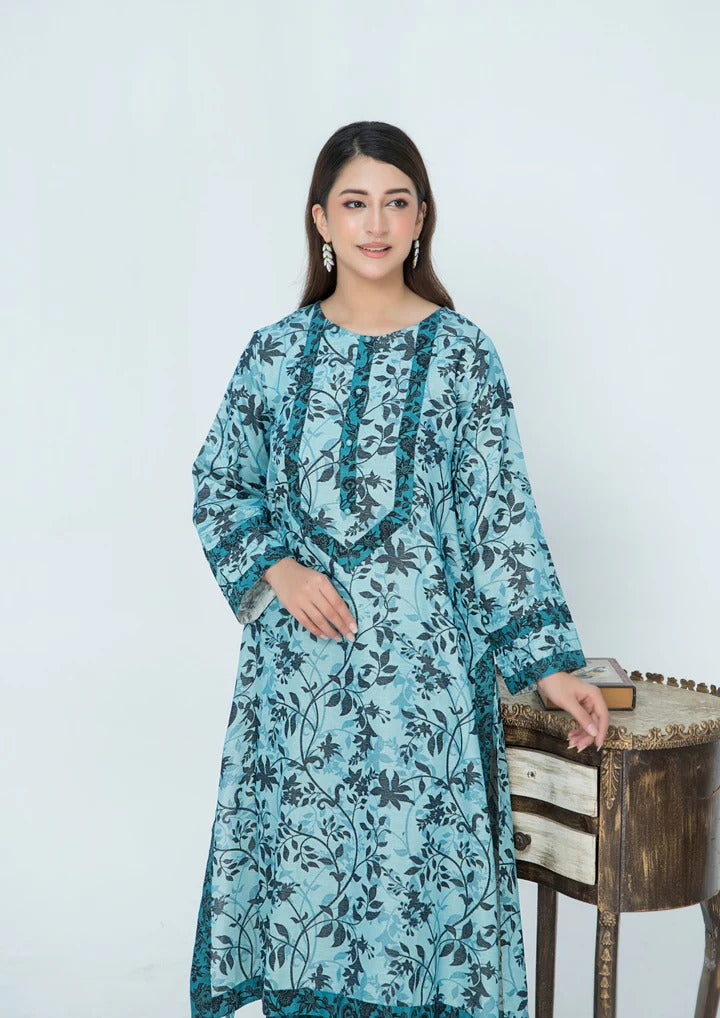 2pc Khaddar Digital Print AML-W25-0033