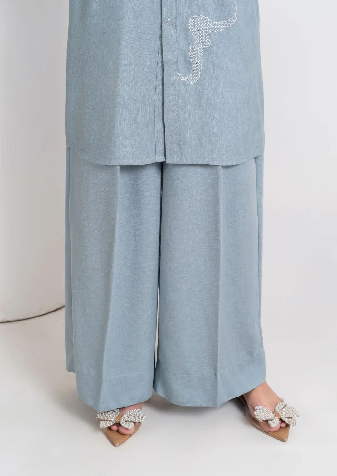 2Pc Embroidered Silk Karandi JUPITER-j25-0022