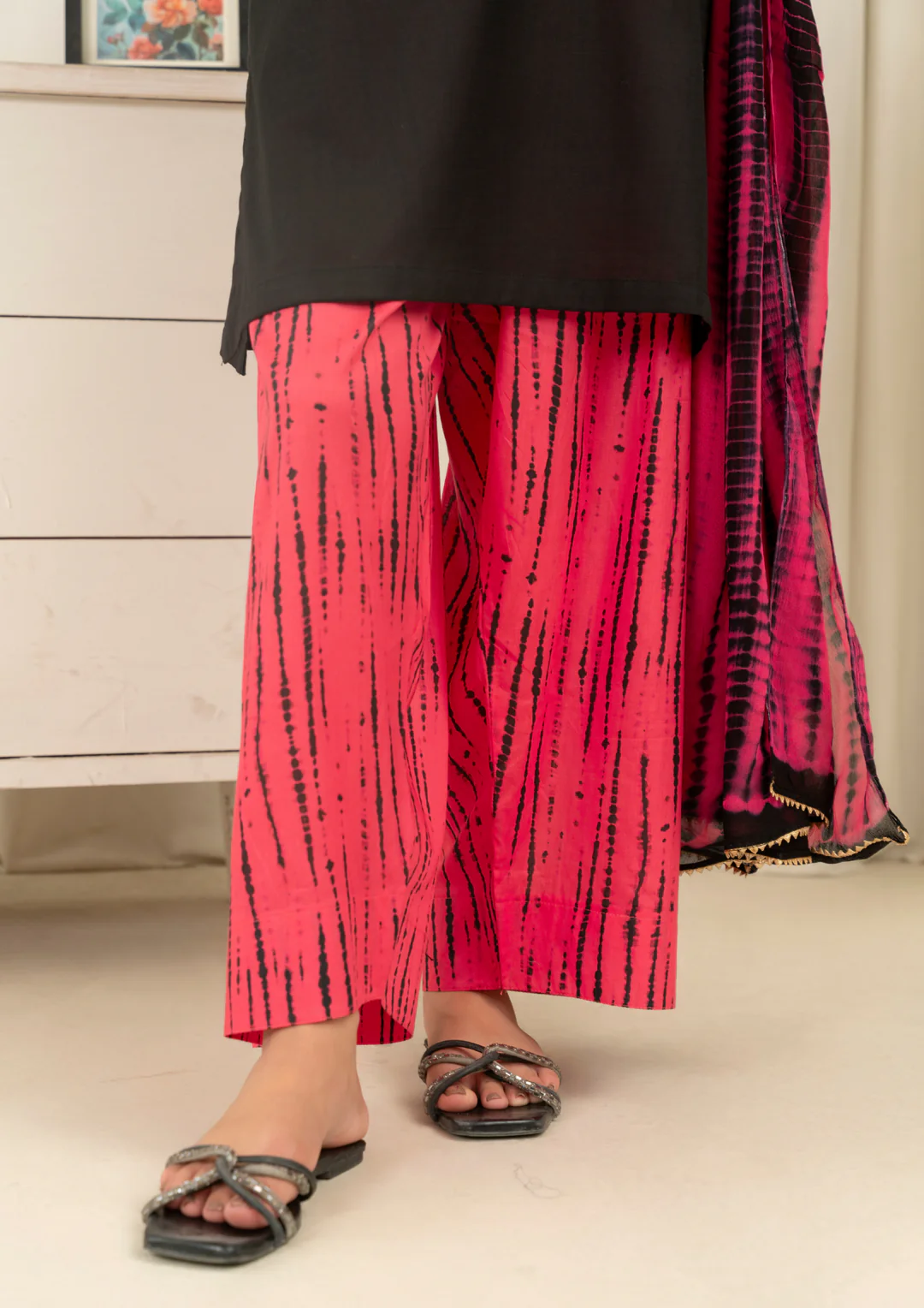 3Pc Tie&Dye Digital Print Lawn FATAH-F25-0006