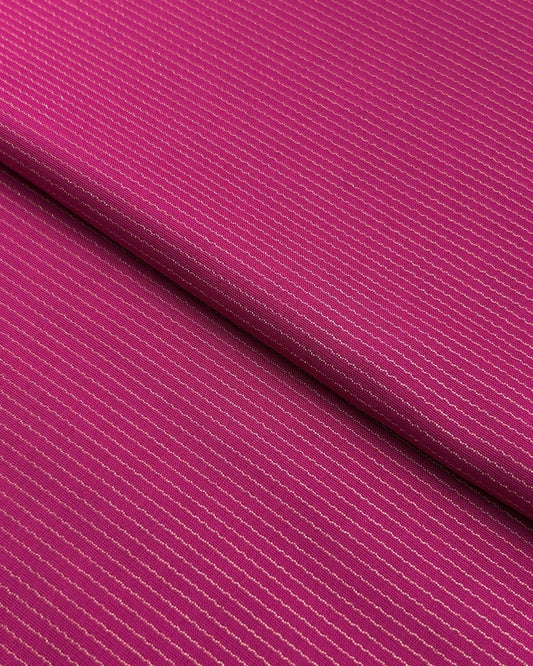 Stripe Maisuri Lawn Hot Pink SML-S25-0064