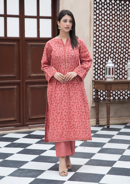2Pc Digital Printed Cotton Lawn JASHAN-S25-0068
