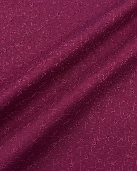 Chikankari Magenta CK-S25-0001