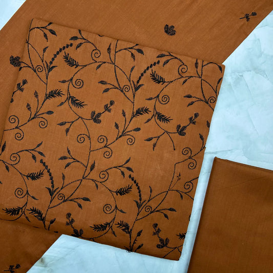 2Pc Embroidered Jaal Lawn ELJL-S25-0003