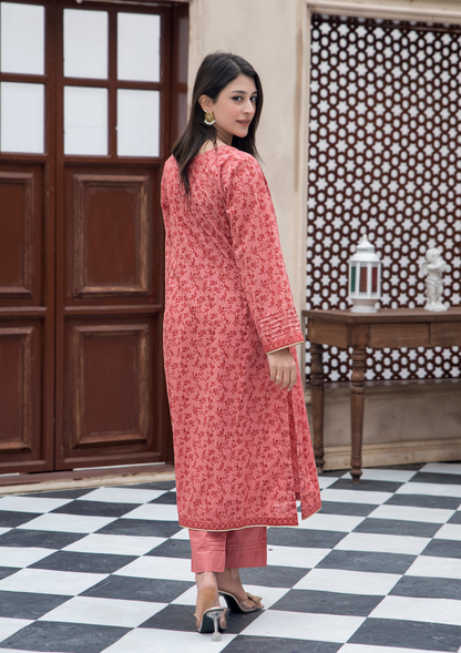 2Pc Digital Printed Cotton Lawn JASHAN-S25-0068