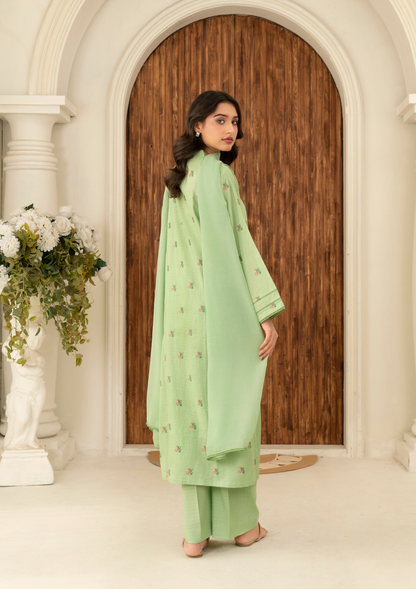3Pc Embroidered Lawn FATAH-F25-0010