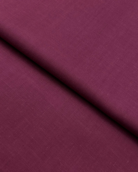 Plain Lawn Maroon PLS-S25-0008