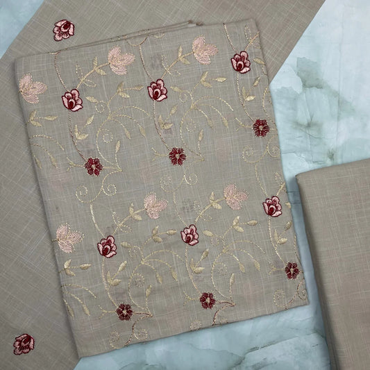 2Pc Embroidered Jaal Lawn ELJL-S25-0009