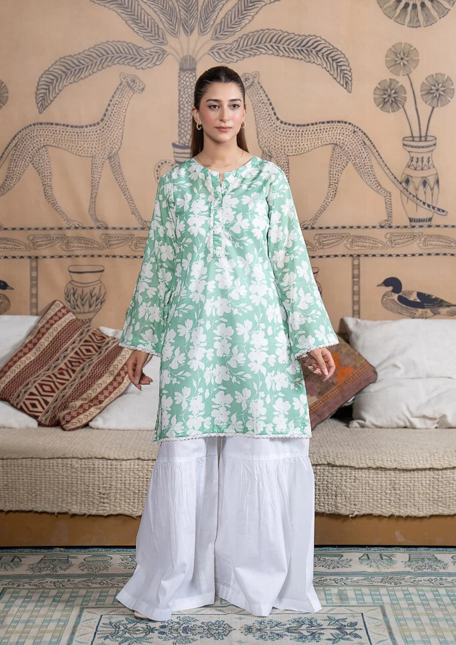2Pc Digital Print Lawn Gulmeena-G26-0034