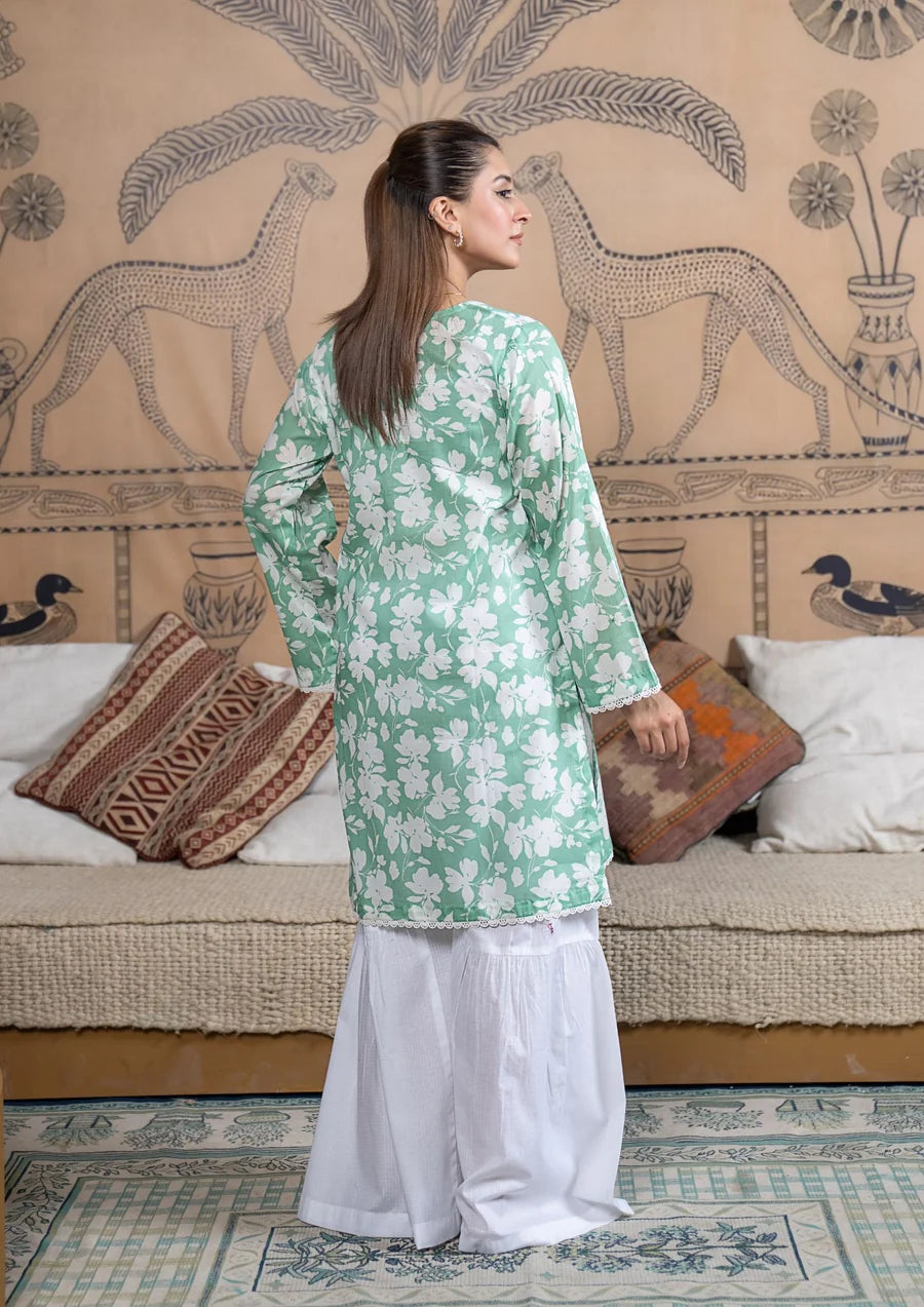 2Pc Digital Print Lawn Gulmeena-G26-0034