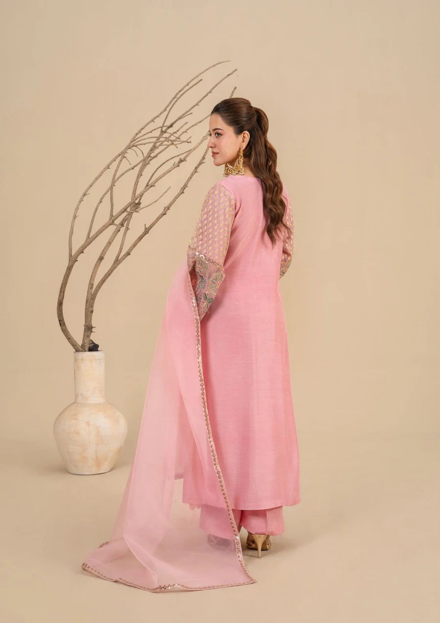 3Pc Embroidered LUXE-J26-0018