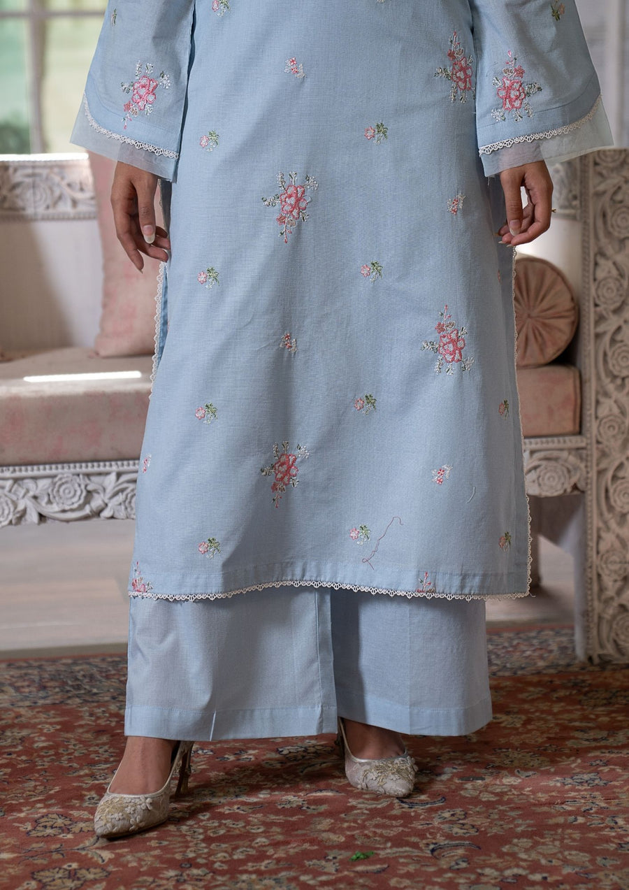 3PC MULTI EMBROIDERED Luna -R26-0039