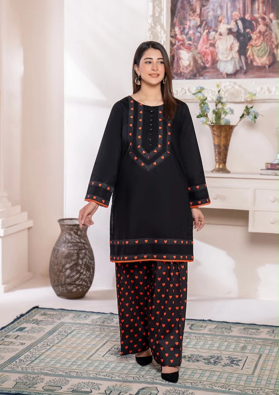2Pc Digital Print Lawn with Farshi Shalwar Gulmeena-G26-0021