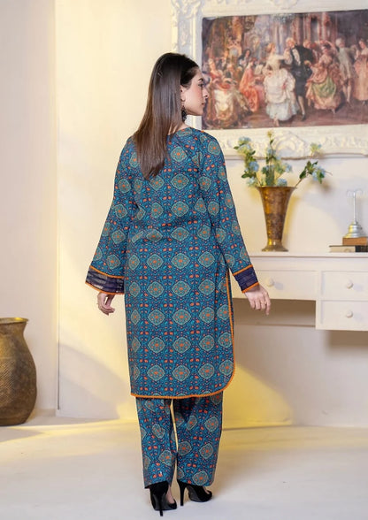 2Pc Digital Print Lawn with Shalwar Gulmeena-G26-0018