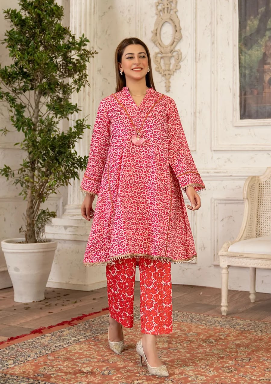 2Pc Digital Print Lawn RIW-R26-0032