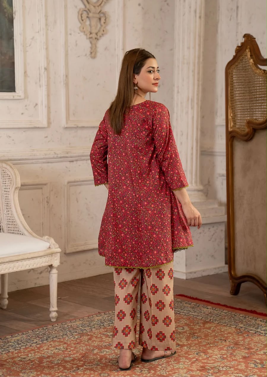 2Pc Digital Print Lawn RIW-R26-0031