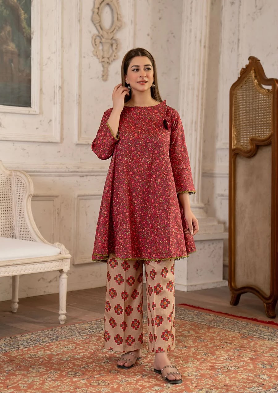 2Pc Digital Print Lawn RIW-R26-0031