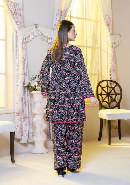 2Pc Digital Print Lawn with Farshi Shalwar Gulmeena-G26-0025
