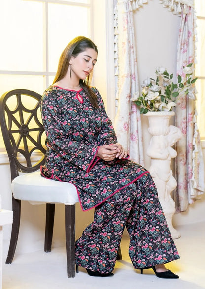 2Pc Digital Print Lawn with Farshi Shalwar Gulmeena-G26-0025