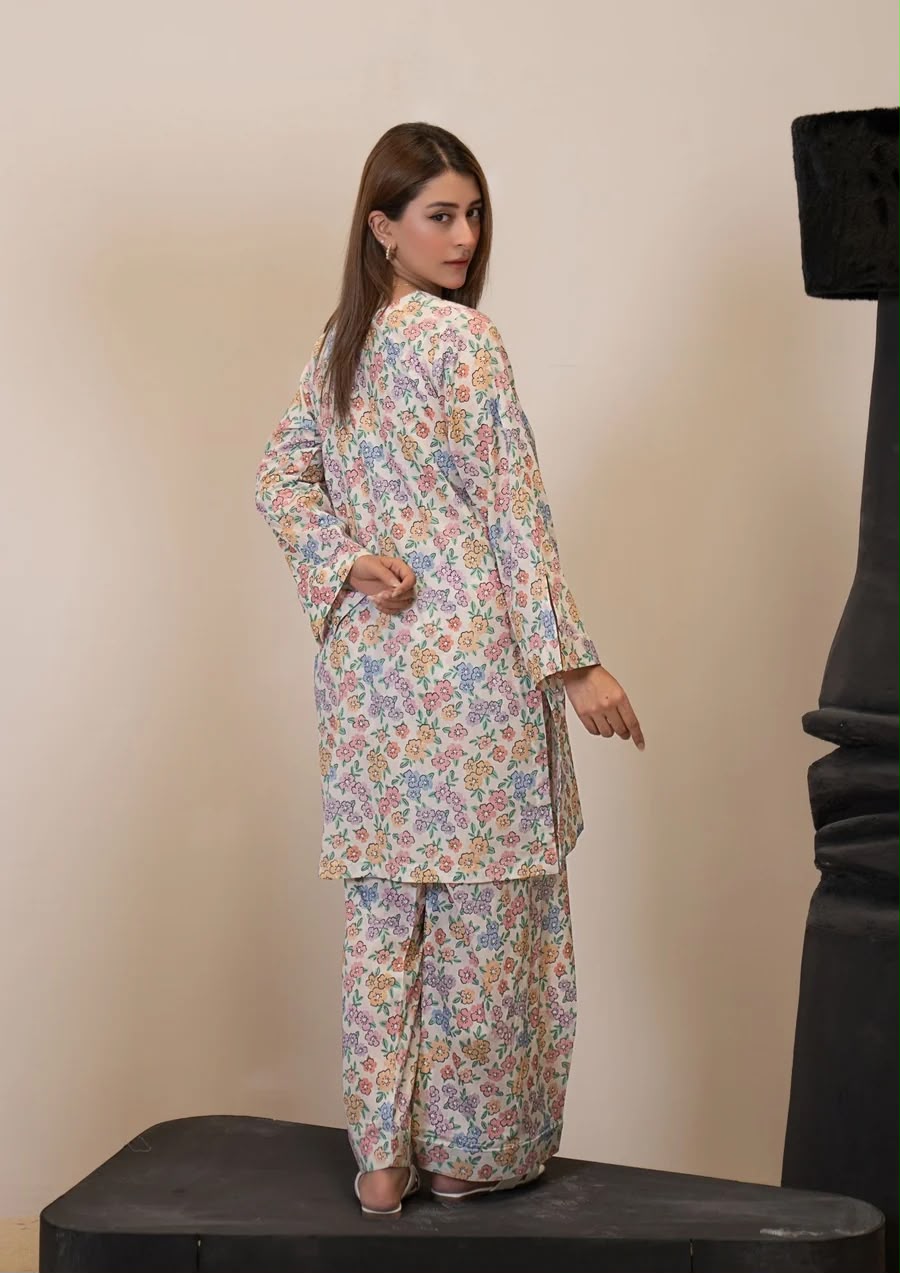 2Pc Digital Print Lawn Gulmeena-G26-0028