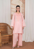 2PC EMBROIDERED LAWN WITH FARSHI SHALWAR SUM-J26-0040