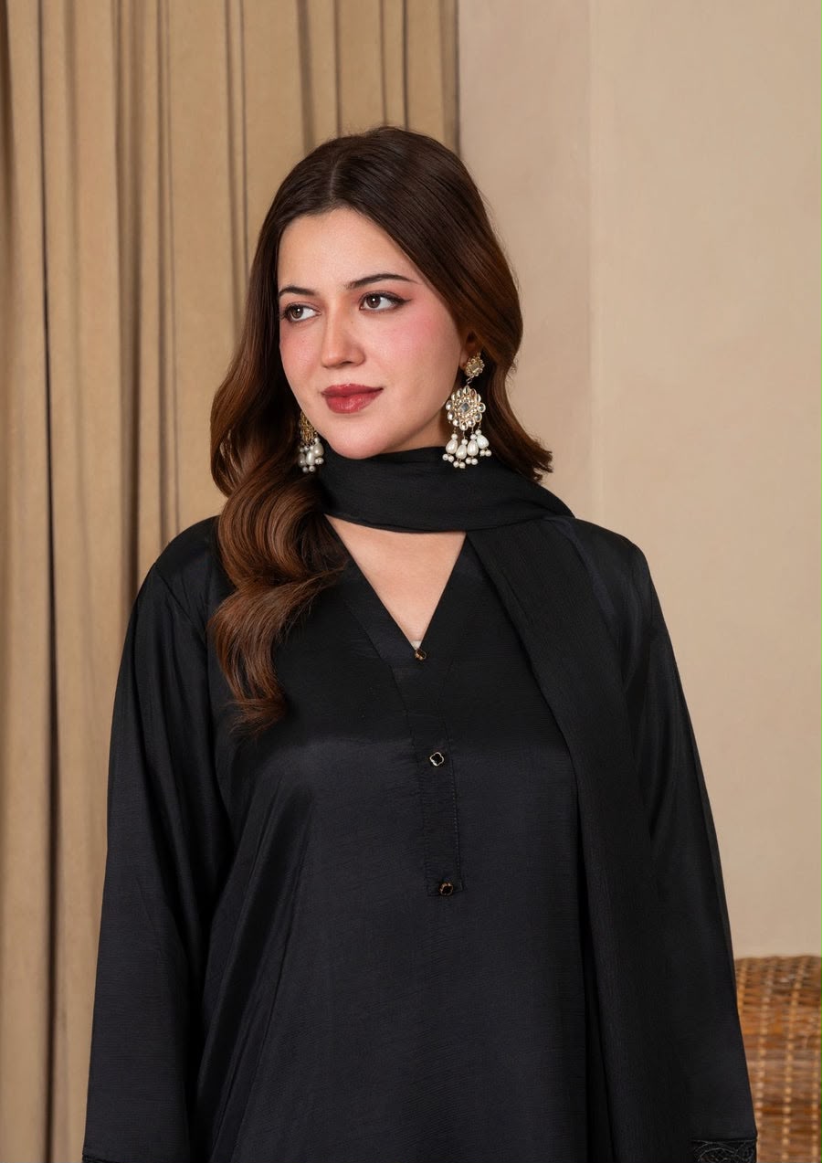 3PC EMBROIDERED  WITH FARSHI SHALWAR LUXE-J26-0010
