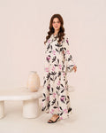 1PC DIGITAL PRINT SWISS SILK LONG TUNIC JUPITER-F25-0039