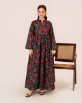 1PC DIGITAL PRINT SWISS SILK LONG TUNIC JUPITER-F25-0042
