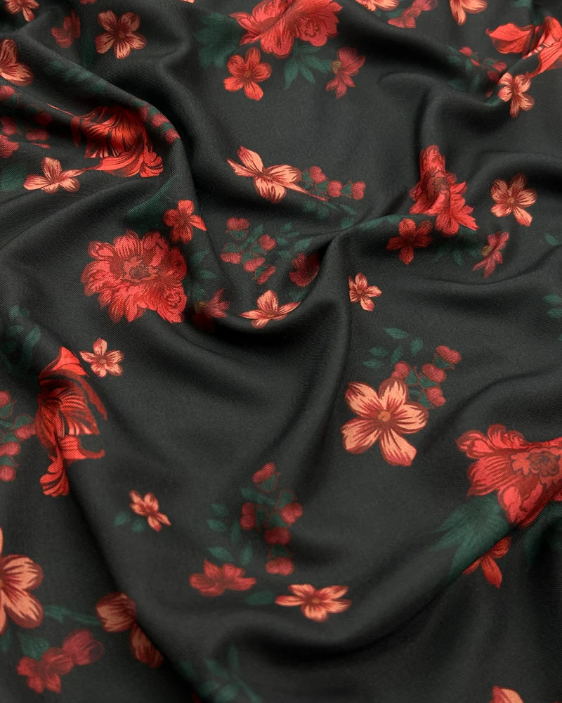 3pc Arabic Silk Lawn with Chifoon Dupatta ASCD-S25-0005