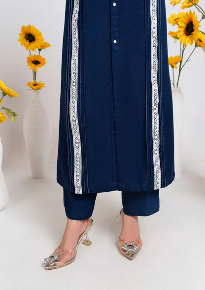 2Pc Embroidered Silk Karandi JUPITER-j25-0021