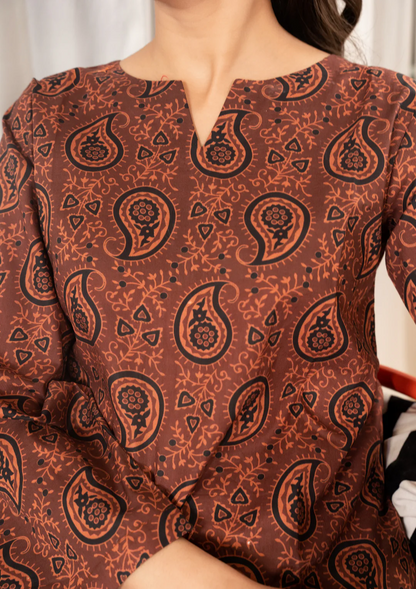 2Pc Digital Print Lawn GULMEENA-G25-0016
