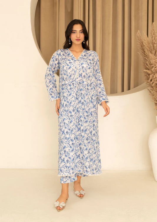 2Pc Digital Print Lawn GULMEENA-G25-0032