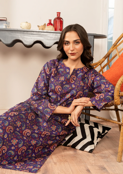 2Pc Digital Print Lawn GULMEENA-G25-0019
