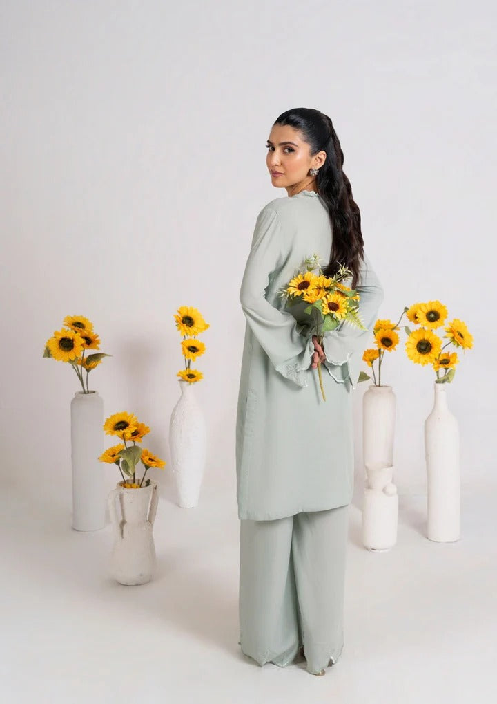 2PC Mint Mist Georgette JUPITER-J25-0005